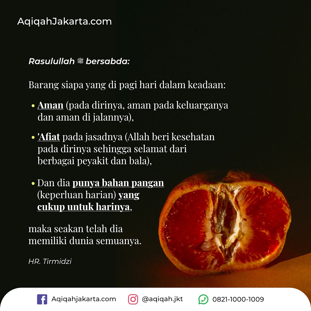 aqiqah nikmat hidup